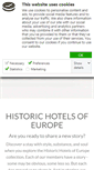 Mobile Screenshot of historichotelsofeurope.com
